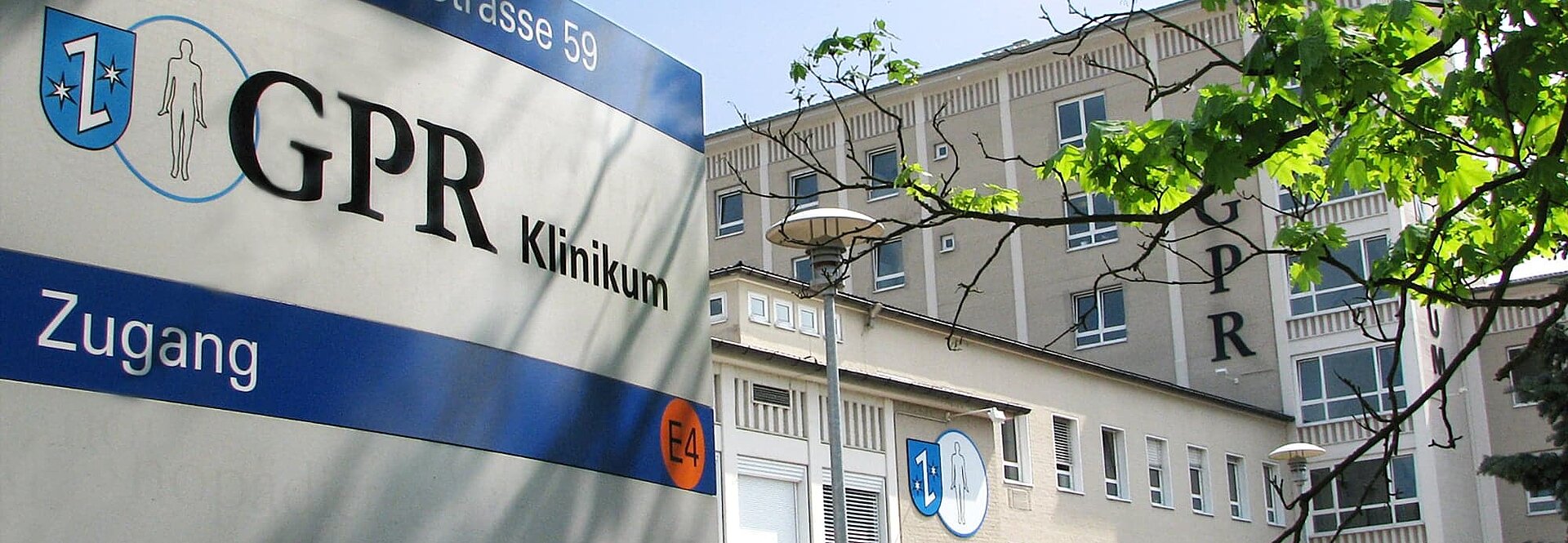 Haupteingang GPR Klinikum