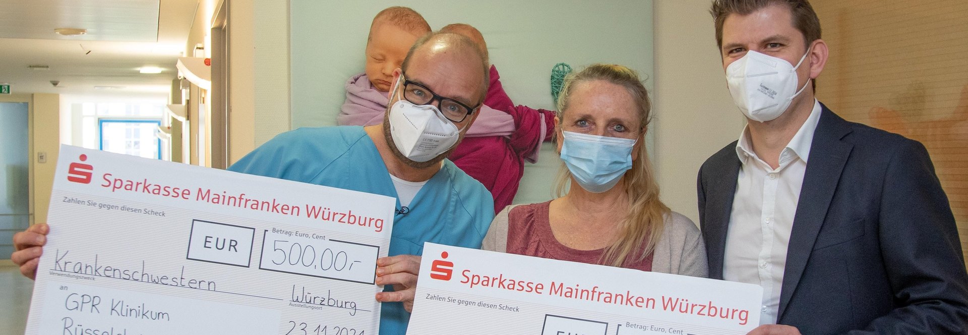 Spendenübergabe