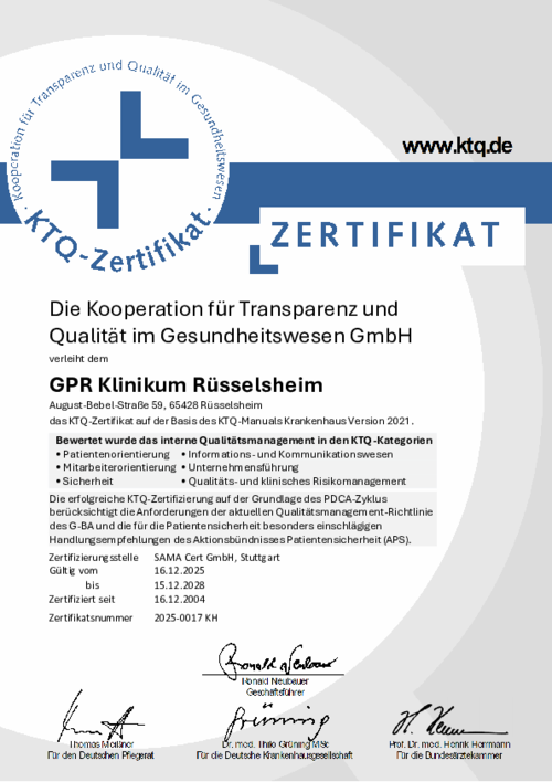 KTQ-Zertifikat